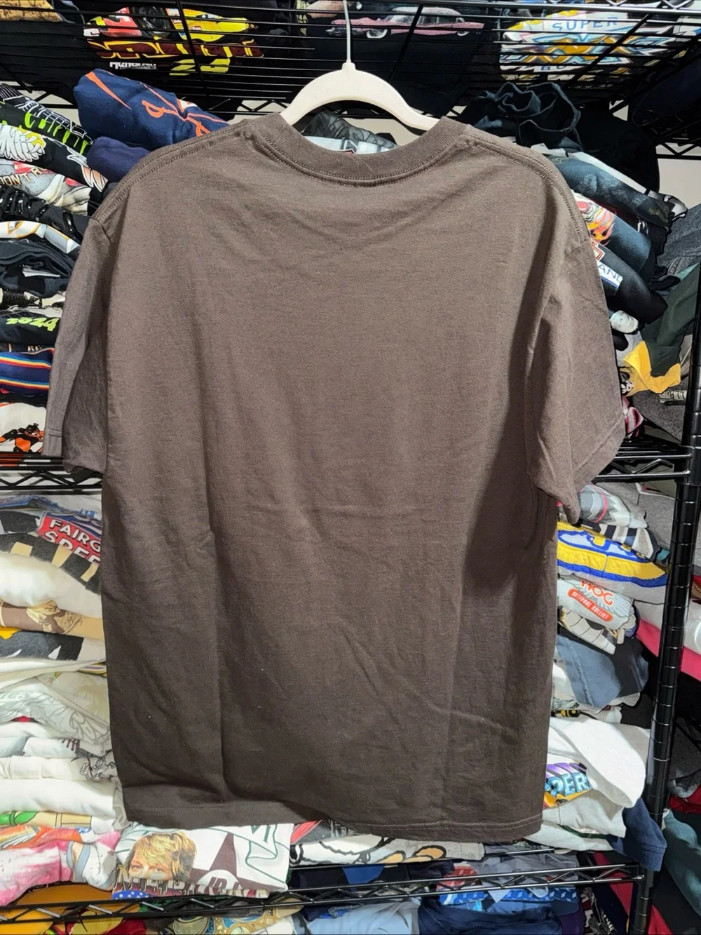 Vintage Squirrel Nuts “bigger Than Yours” Funny Brown Shirt Size Large